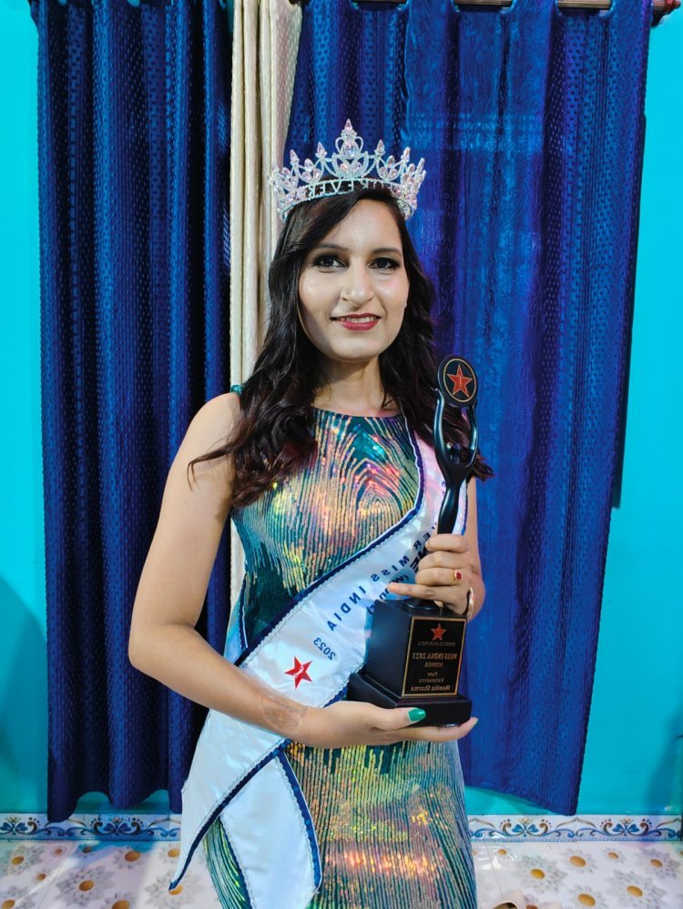 Monika Sharma Shines as Newly Crowned Miss Pune 2023 organised by Forever Star India