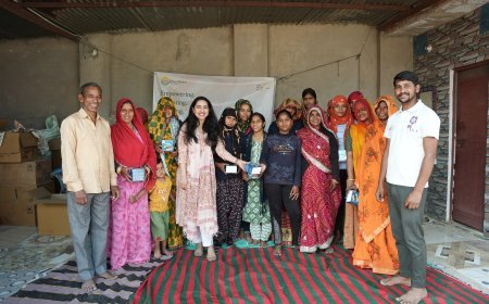 FREE HEALTH CAMP AND A MENSTRUAL HYGIENE MANAGEMENT WORKSHOP BY DHARA SHAKTI FOUNDATION