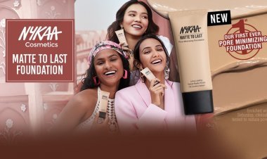 Get that instant poreless matte finish in just 15 minutes with the new Nykaa Matte To Last Pore Minimizing Foundation