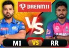 MI vs RR Dream11 Prediction | Today Match IPL Dream Team 2024