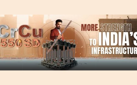 सिग्मा ग्रिपलॉक CRCU 550 SD TMT Bar: मजबूती का भविष्य