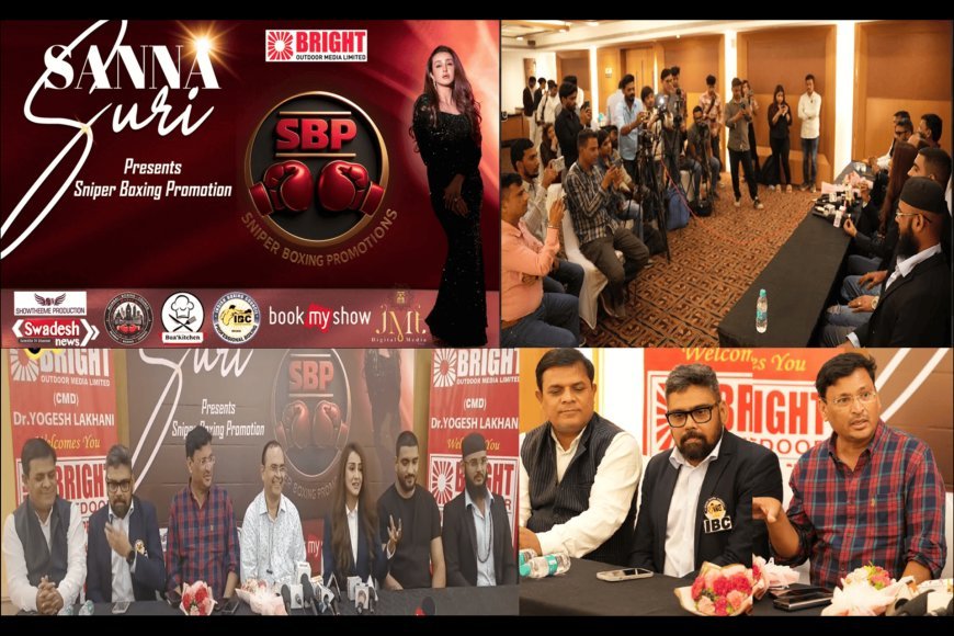 सना सूरी भारत की पहली महिला बॉक्सिंग प्रमोटर बनीं, मुंबई में ग्लैमरस फाइट-फ़ैशन फ़्यूज़न इवेंट लॉन्च किया