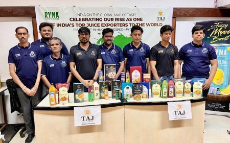 ताज इंडियन ग्रुप अपने परिचालन के पहले वर्ष में ही भारत के शीर्ष 4 जूस निर्यातकों में हुआ शामिल