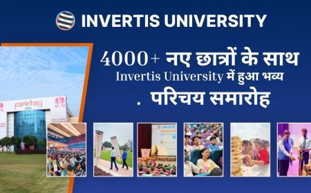 ‘पधारो म्हारे Invertis’ – 4000+ नए छात्रों के साथ Invertis University में हुआ भव्य परिचय समारोह
