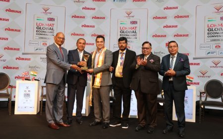 CA अभय भूतड़ा लोकमत ग्लोबल इकोनॉमिक कन्वेंशन में भारत भूषण पुरस्कार से सम्मानित