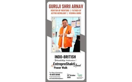 वैश्विक अध्यात्म और नेतृत्व का संगम — दिल्ली में आयोजित होगा इंडो-ब्रिटिश मैत्री समारोह