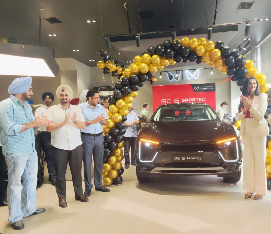 महिंद्रा राज व्हीकल्स, मोहाली ने नई Mahindra BE 6 SPORTEQ लॉन्च की